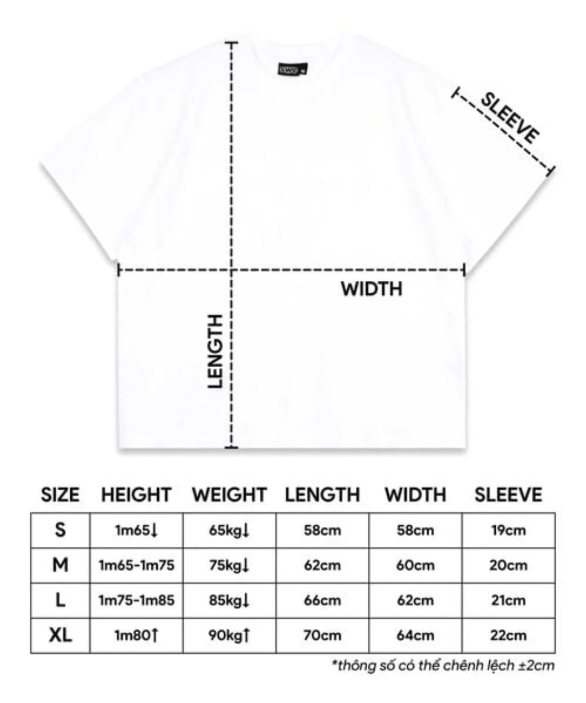 ÁO SWE CHERRY BOXY TEE - BLACK