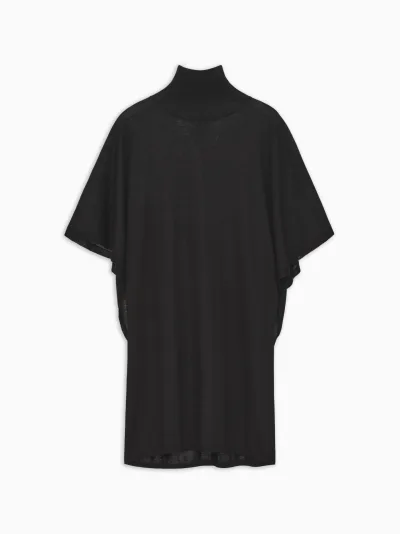 Dolman Turtleneck Top in Knitted Cashmere