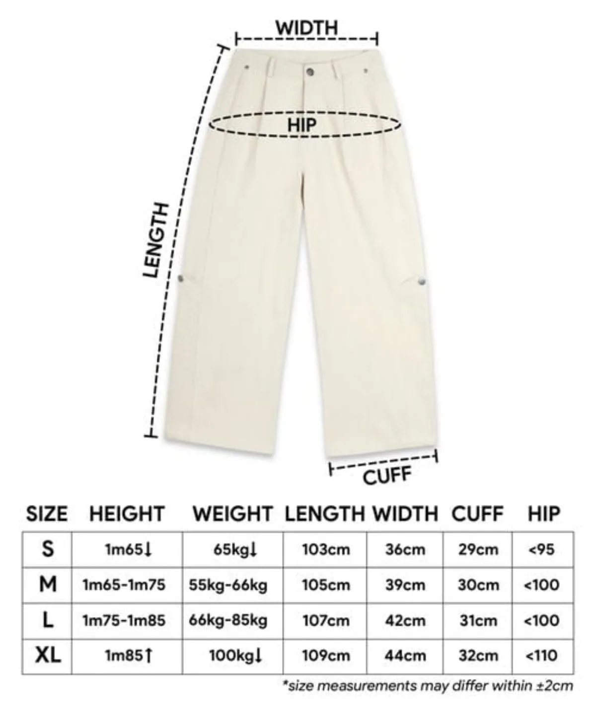 QUẦN SWE BELTED WIDE PANTS - BEIGE