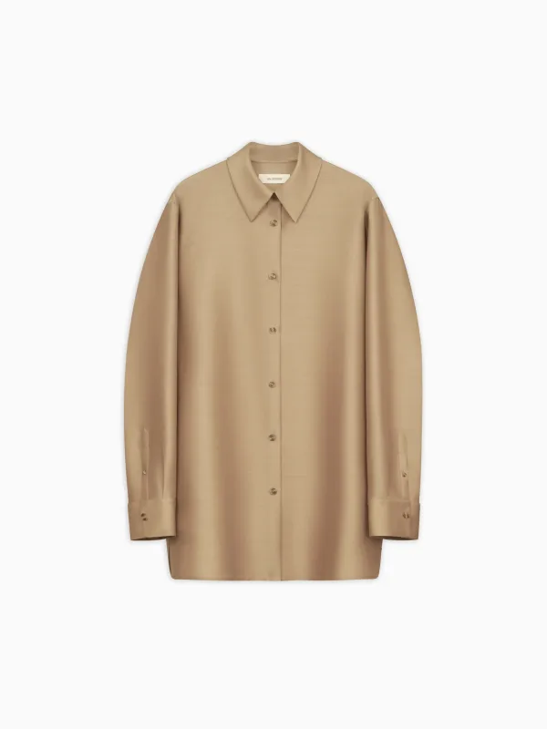 Colin Shirt in Silkwool