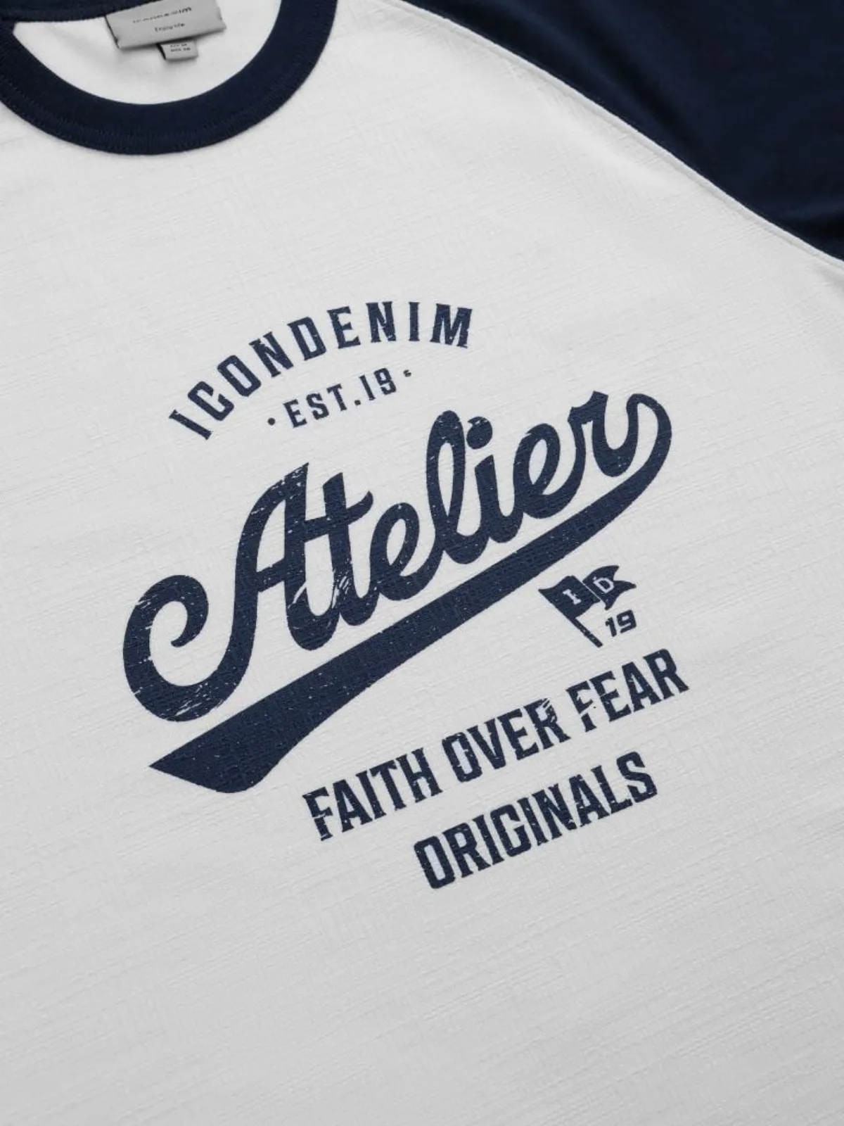 Áo Thun Nam ICONDENIM  Atelier Form Regular ATID0725