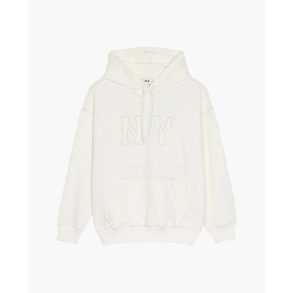 MLB - Áo hoodie unisex tay dài phối mũ Basic Coopers Logo Overfit_3AHDB0451-50CRS
