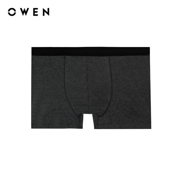 OWEN - Quần lót Lưng thun bản lớn QLB232408 màu Ghi chất liệu Cotton - Spandex