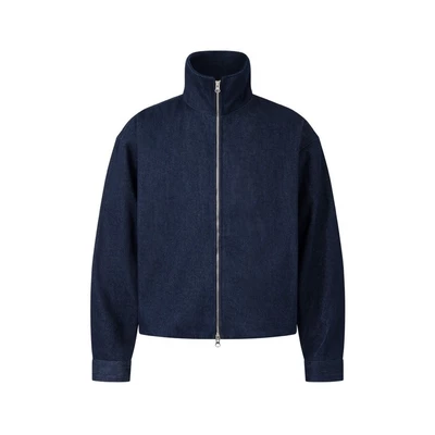 MAHU - ÁO KHOÁC DENIM KHOÁ KÉO