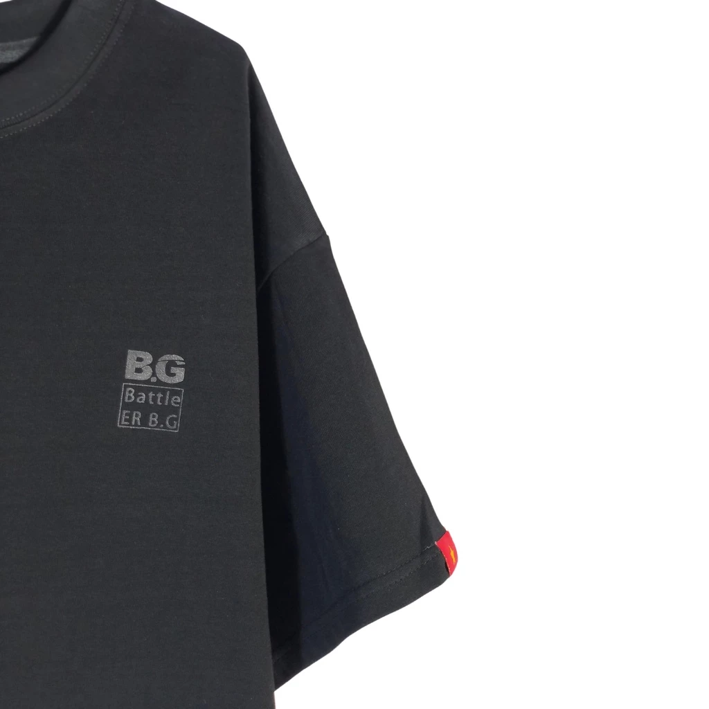 Áo Thun Unisex Battleer B.G 100% Cotton Basic T-Shirt x001 freesize