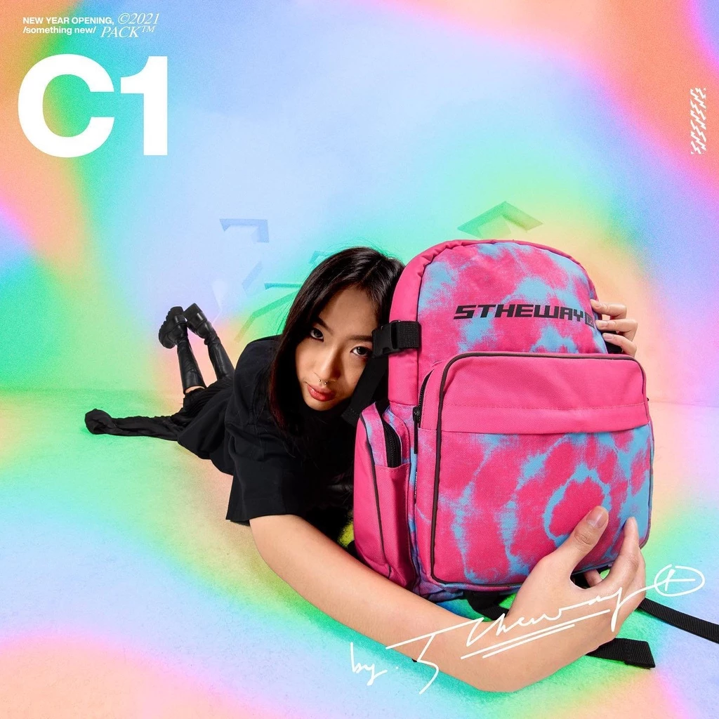 Balo 5THEWAY /tie dye/ ROCKET BACKPACK