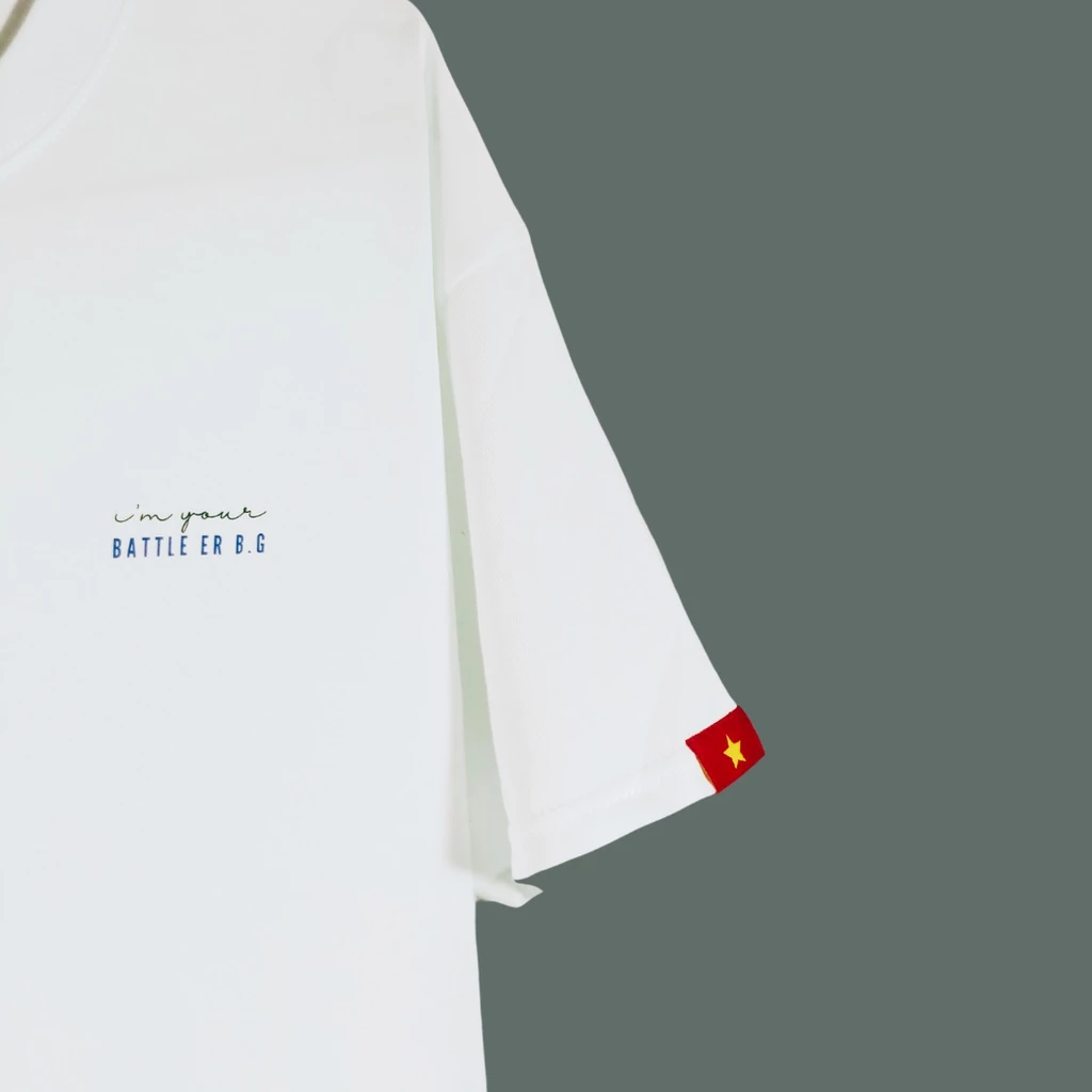 Áo Thun Unisex Battleer B.G 100% Cotton Basic T-Shirt x001 freesize