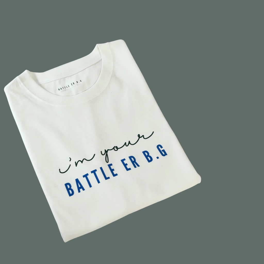 Áo Thun Unisex Battleer B.G 100% Cotton Basic T-Shirt x001 freesize