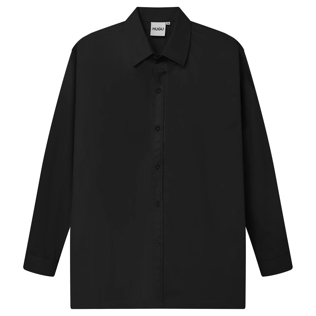 Áo sơ mi tay dài in hình thiên thần HUGU - OPEN YOUR HEART - Chất vải ford kate cao cấp thoáng mát - unisex