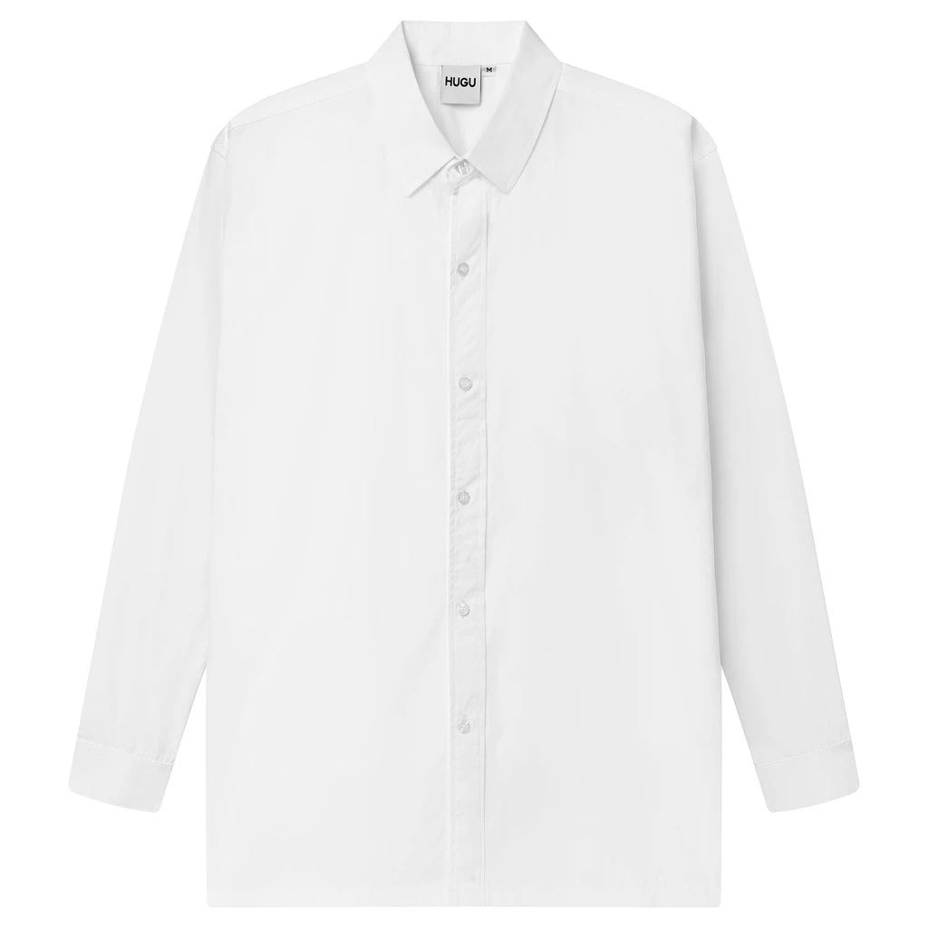 Áo sơ mi tay dài in hình thiên thần HUGU - OPEN YOUR HEART - Chất vải ford kate cao cấp thoáng mát - unisex