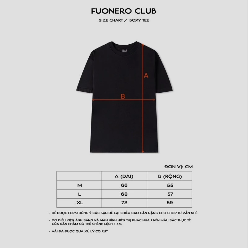 ÁO THUN “COLOR BLIND” T-SHIRT FNC / FUONERO CLUB