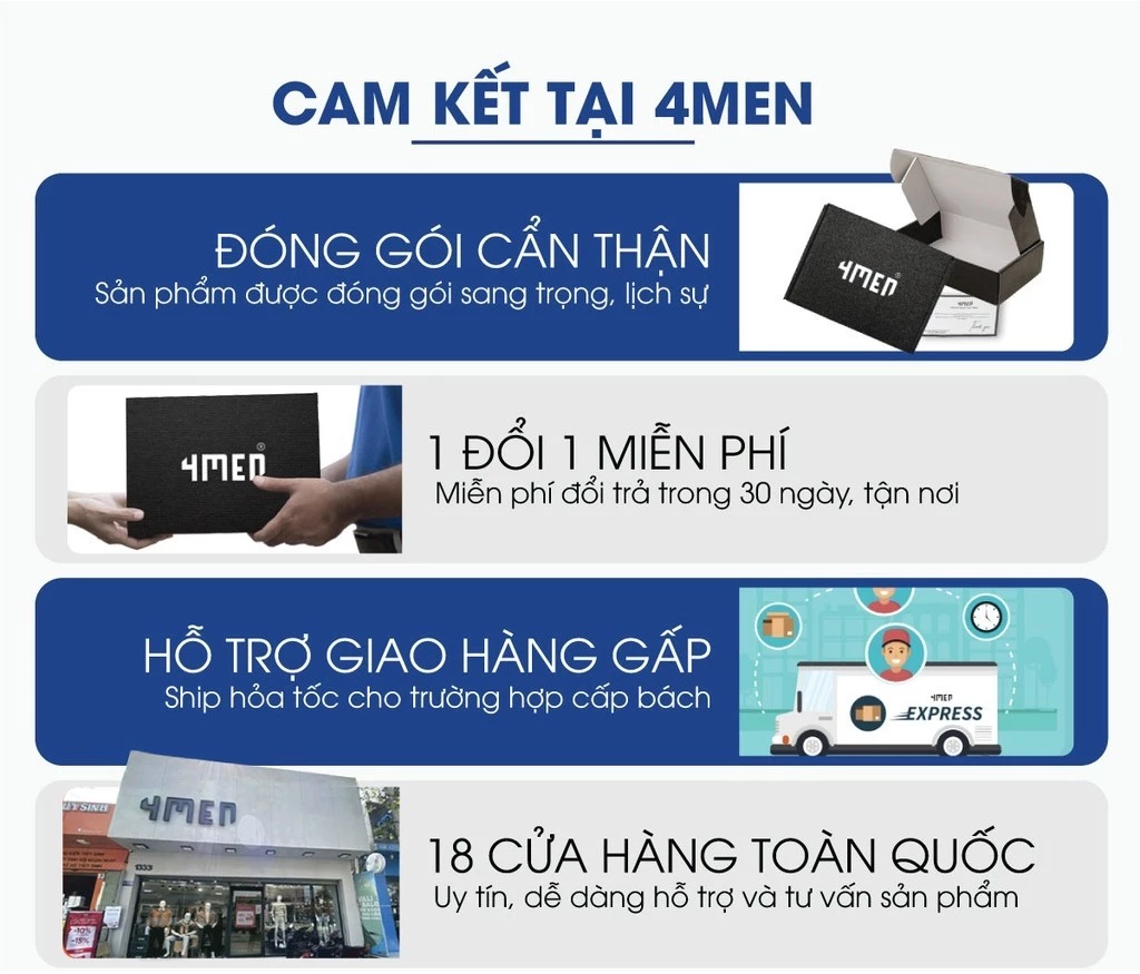 Thắt Lưng Nam Khóa Tự Động 4MEN TL107 dây lưng trơn màu đen thanh lịch, hiện đại, chất liệu da bền chắc, dễ phối đồ