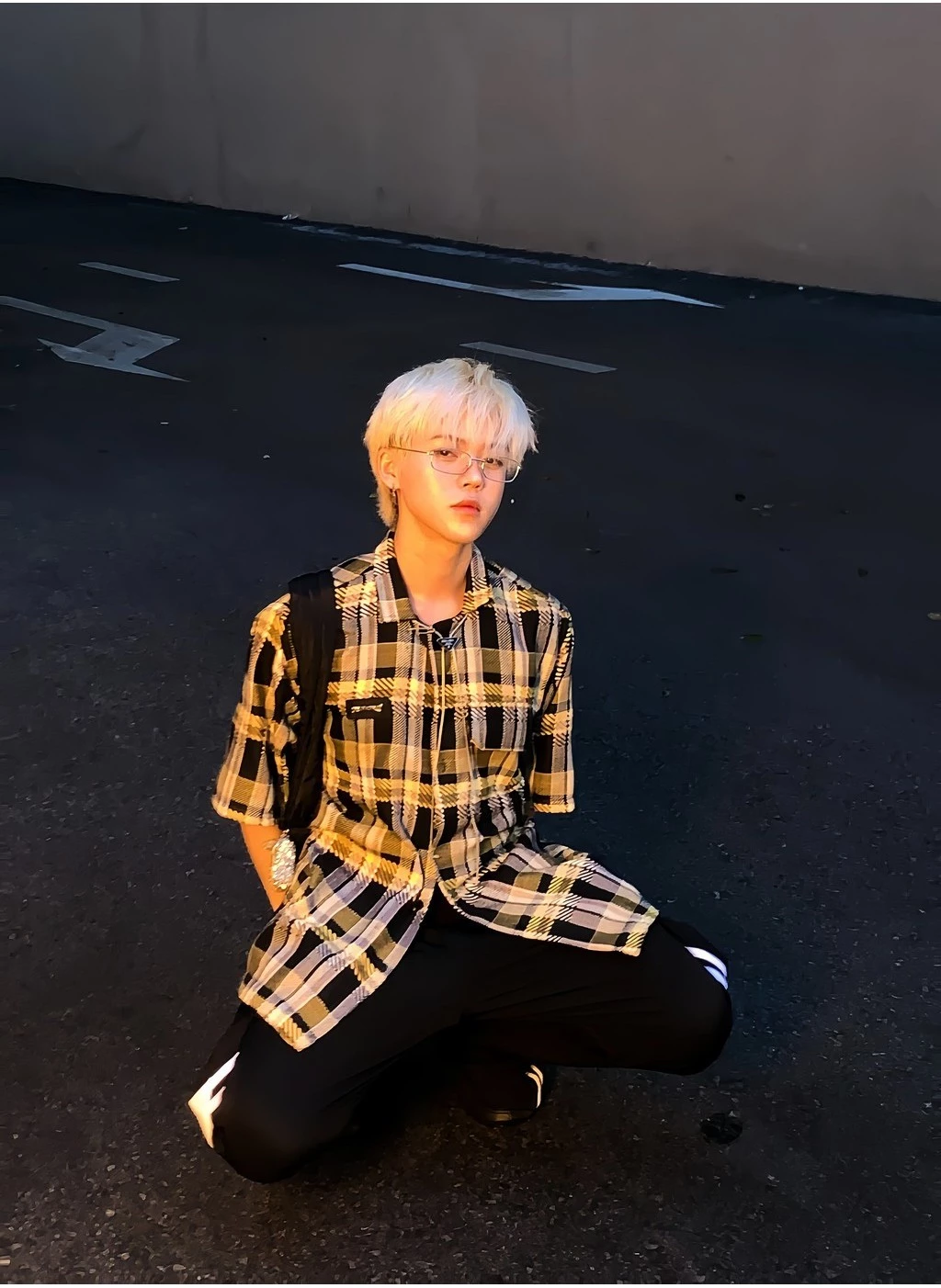 Áo Sơ Mi URBAN MONKEY Medellin Shirt Vải Tweed màu vàng đen Form Oversize Nam Nữ Local Brand