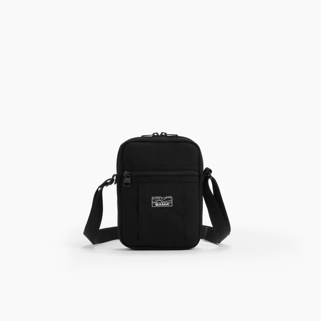 Túi đeo chéo mini nam nữ BAMA New Basic Shoulder Bag NB202 chống nước nhiều ngăn vải canvas đi chơi đi cafe