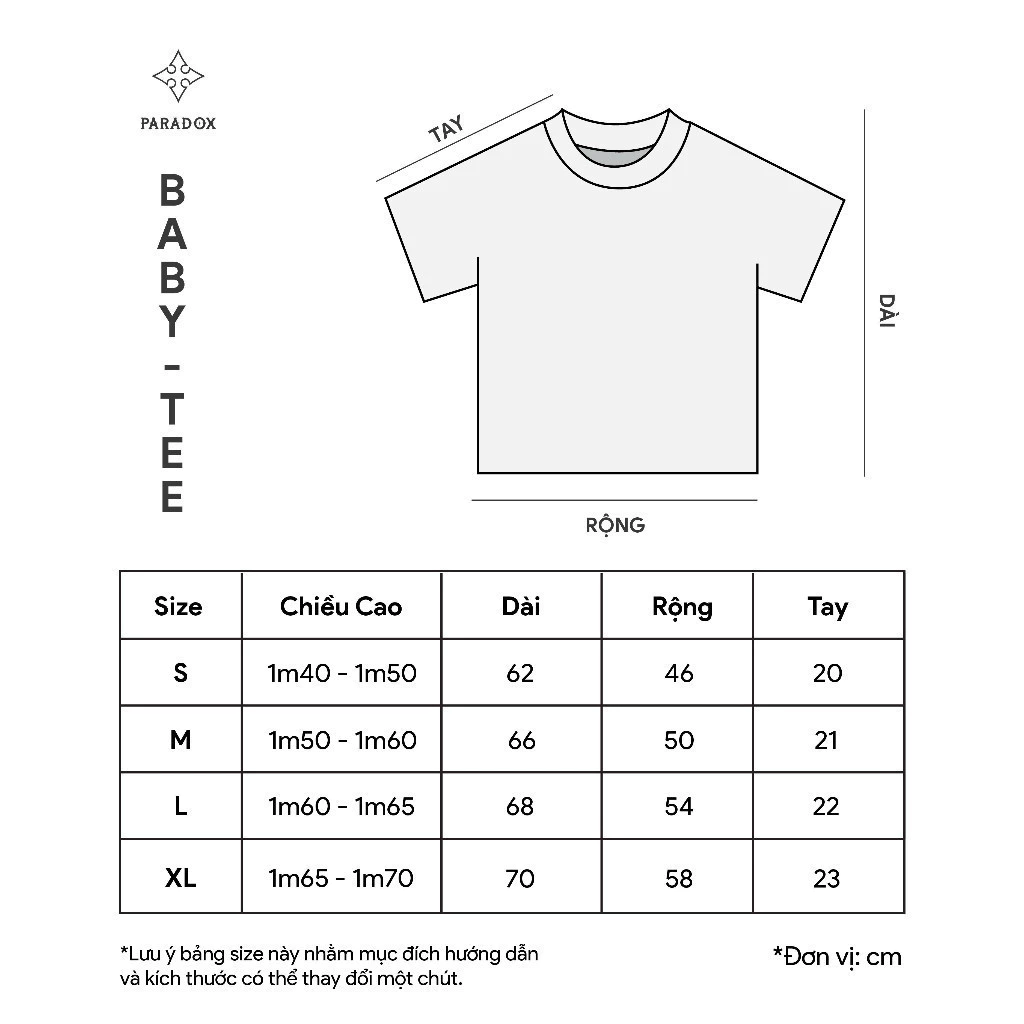 Áo thun baby tee, croptop, váy Paradox HIGHCLASS AT4P1080 AT4P1081 AT4P1068 VD4P1057 AT4P1051