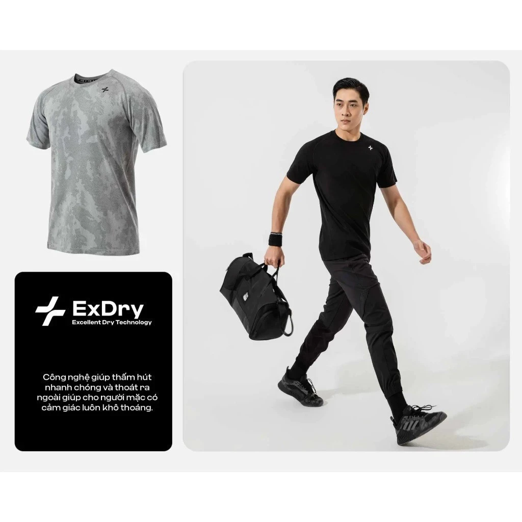 Áo thun thể thao Jacquard Seamless mềm mại giảm ma sát áo pickleball tennis đa năng Coolmate