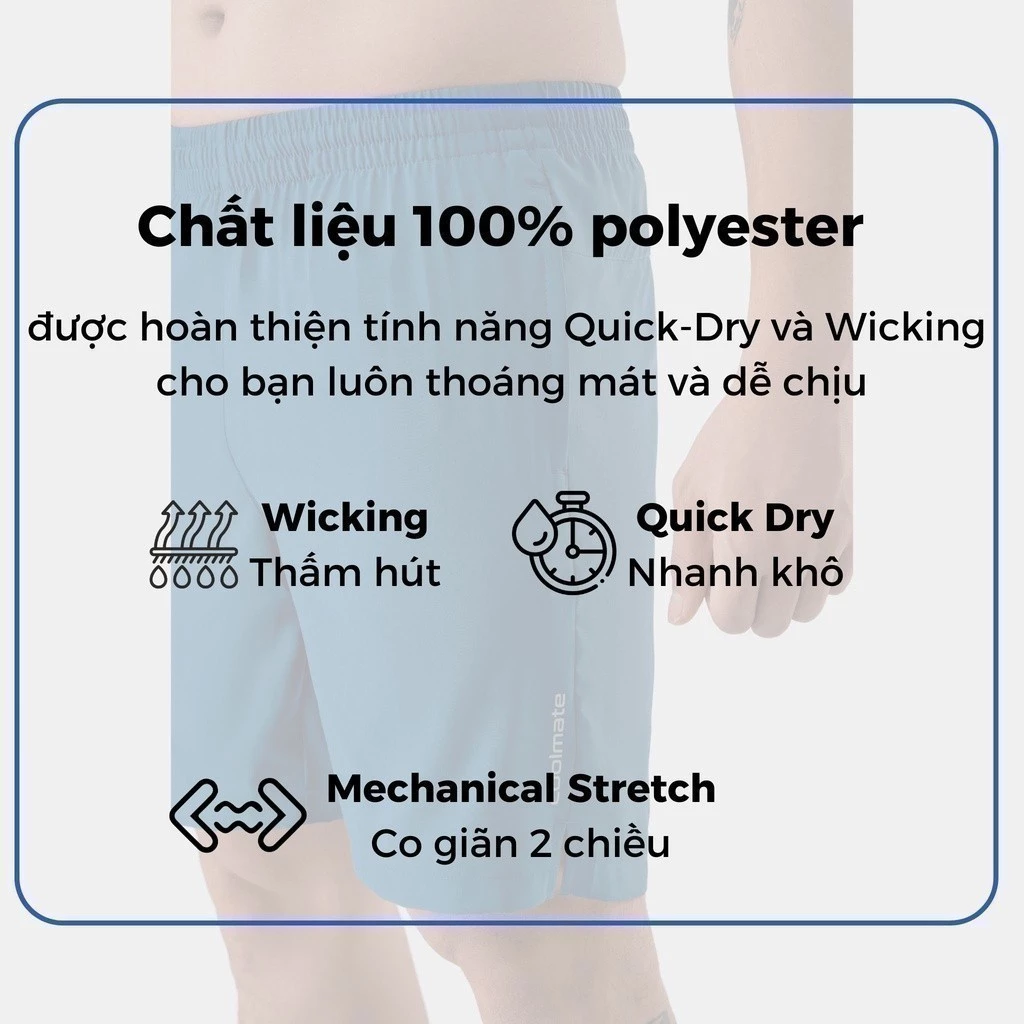 Quần thể thao nam ULTRA SHORT 7'' thoáng khí dễ vận động Coolmate