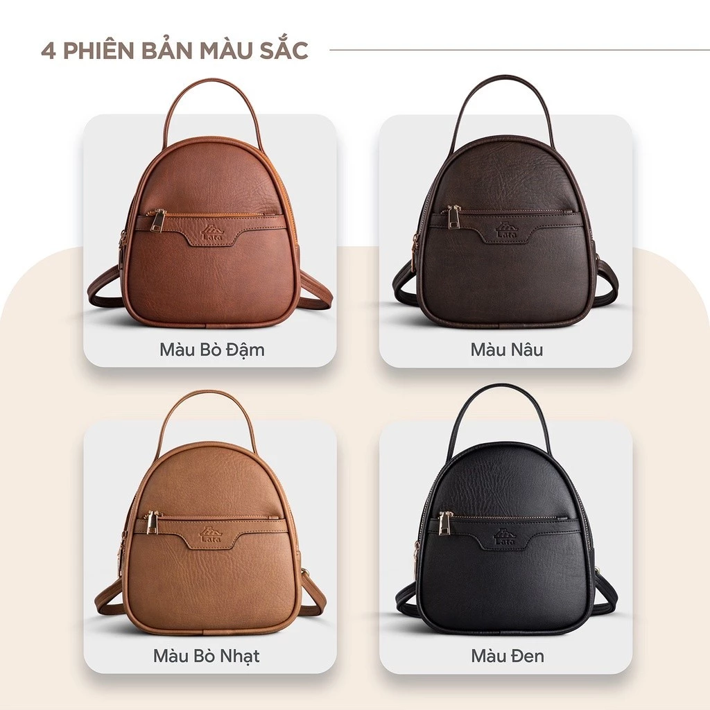 Balo Lata (Thời trang nữ công sở cỡ nhỏ - Balo da BAL56)