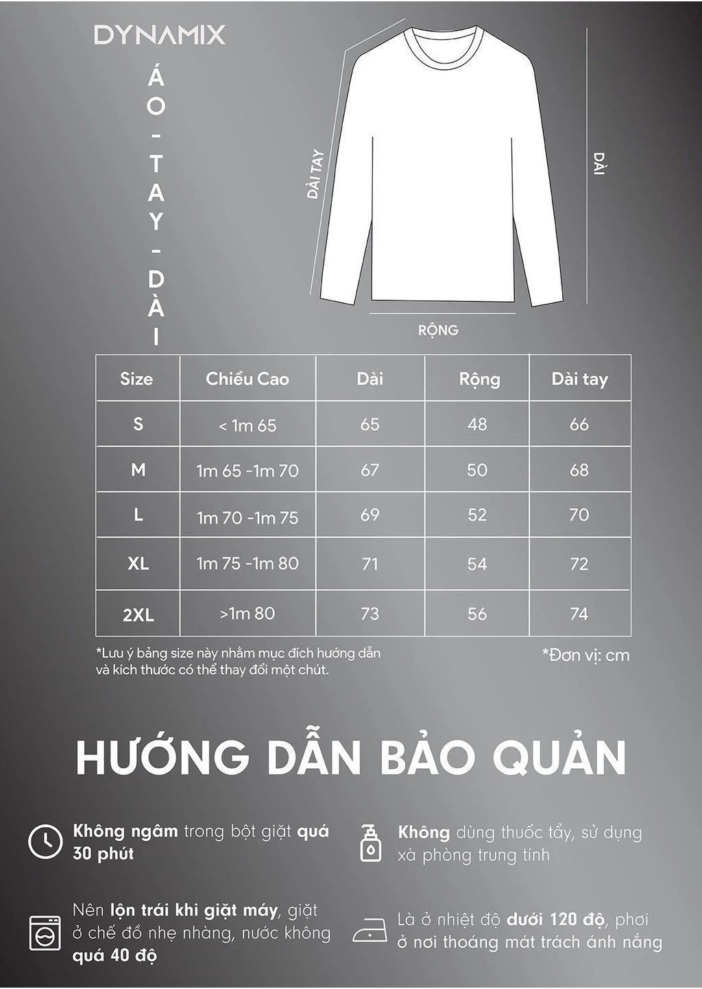 Áo thun SIMPLE LONG SLEEVE Poly PARADOX AT4P1281