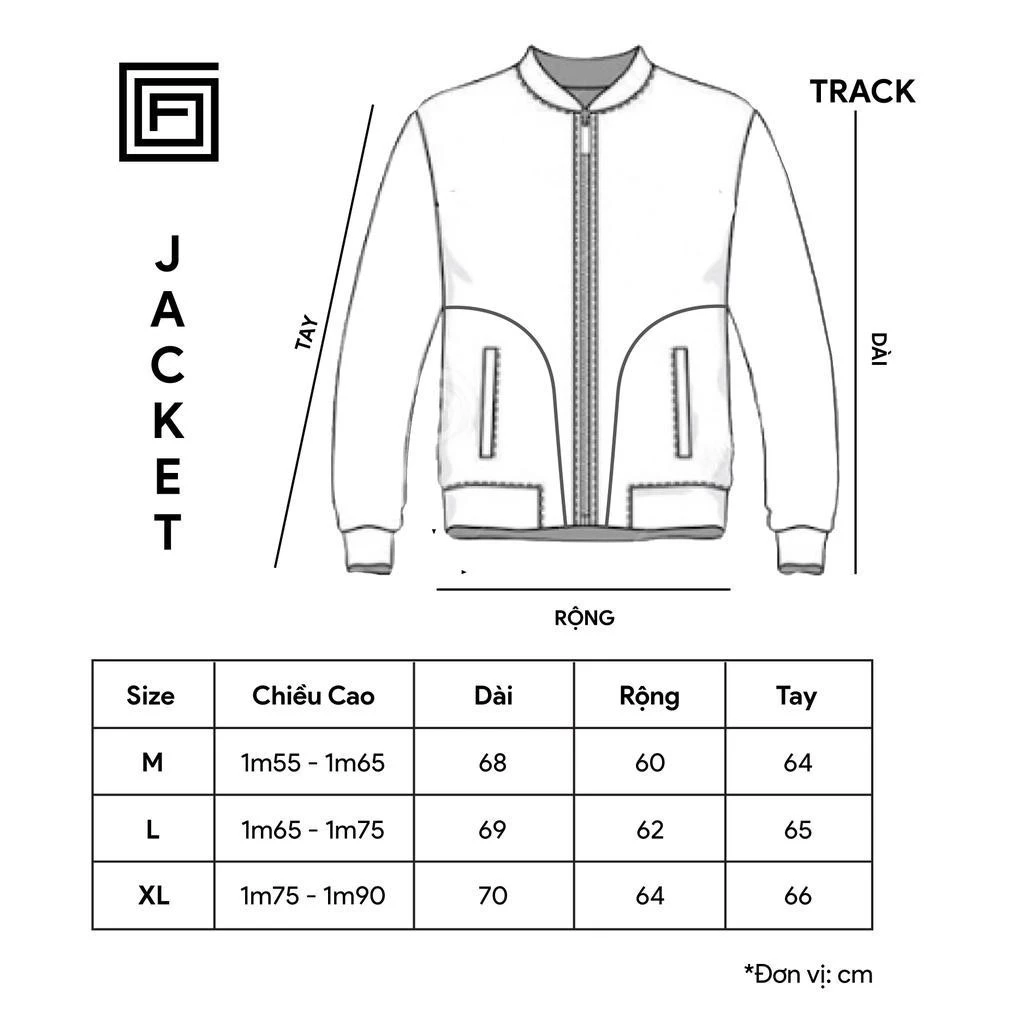 Áo khoác dù Fomo TRACK JACKET - Nhiều màu AK4P1242