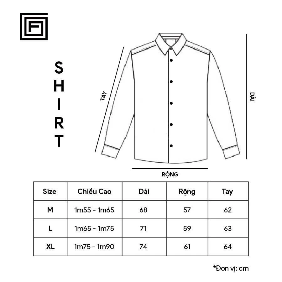 Áo Sơ Mi Kẻ Sọc FOMO SUNRISE tay dài Chất Cotton Unisex - Nhiều Màu Sắc SM4P1245