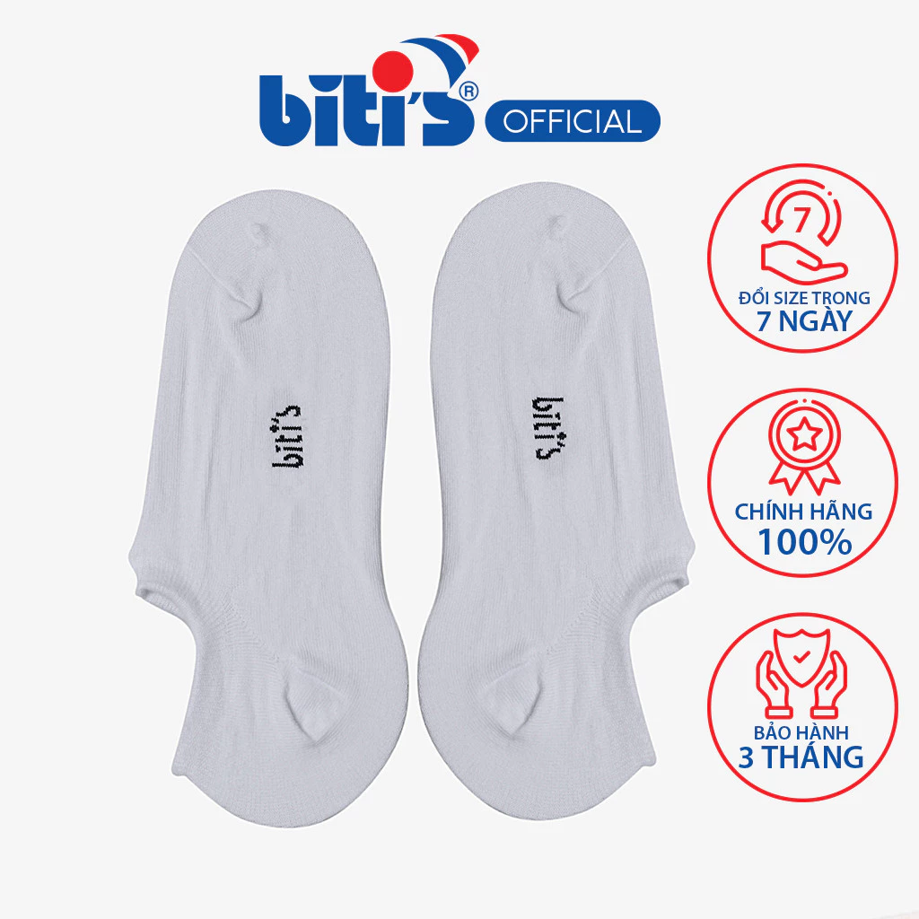 Combo 2 Vớ Lười Nữ Biti's ASWG00130TRG ( trắng)