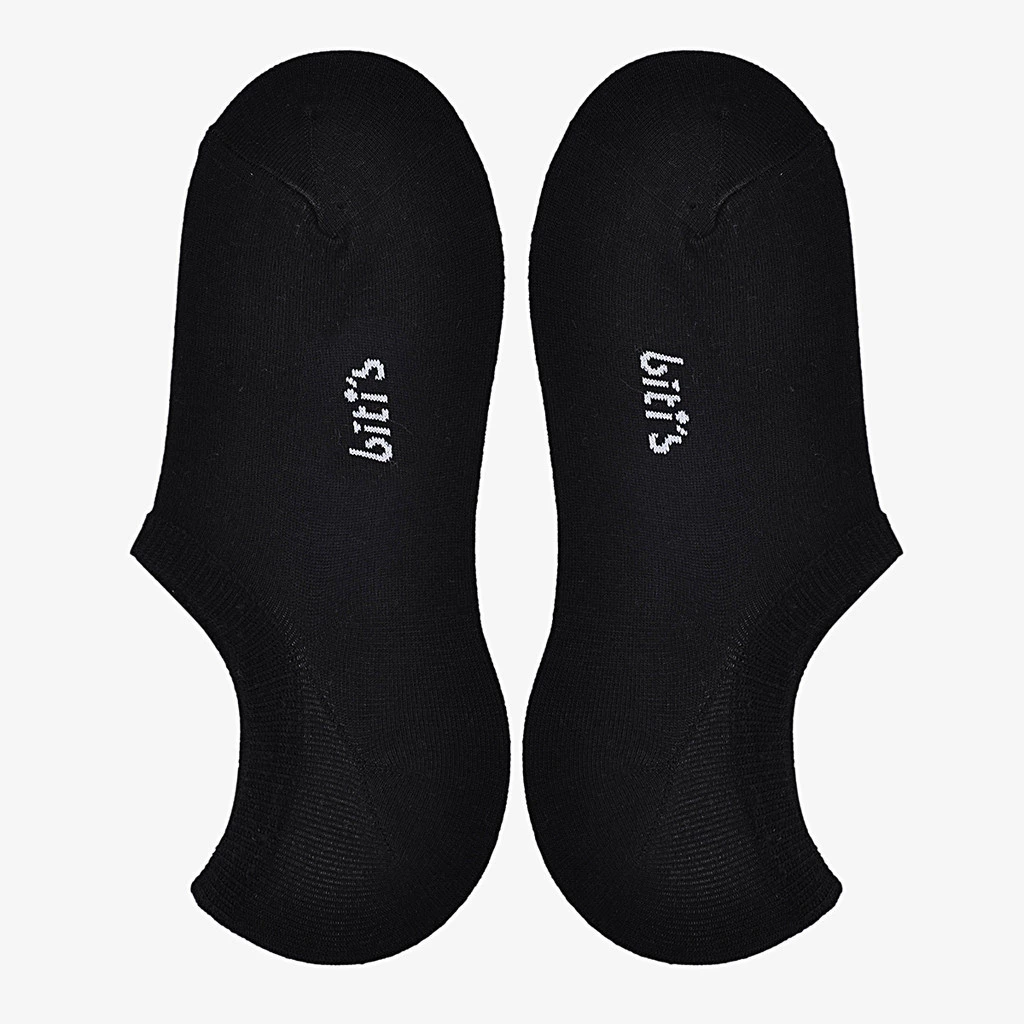 Combo 2 Vớ Lười Nam Biti's ASMG00100XAM ( Xám/Đen)