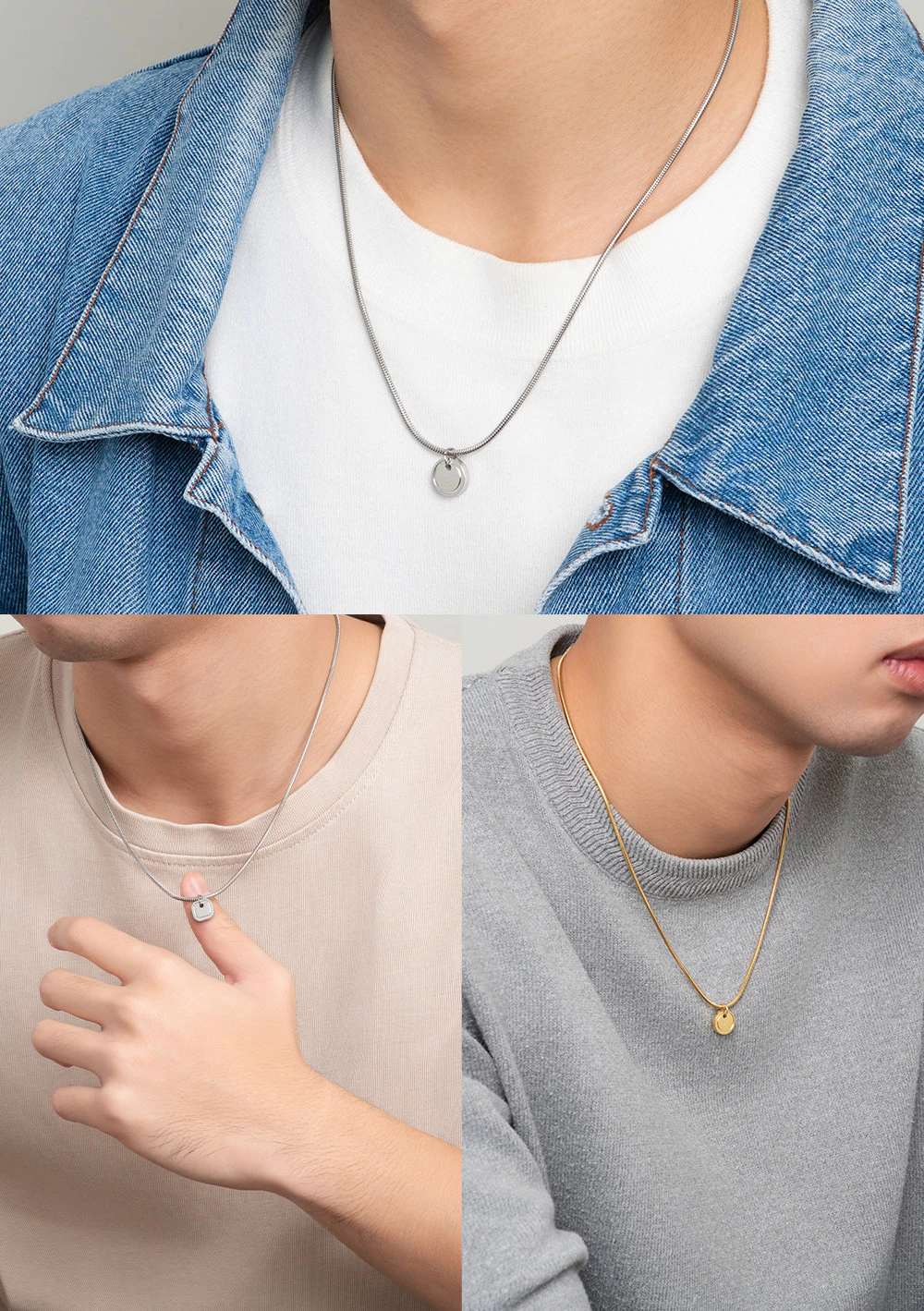 Bộ sưu tập vòng cổ nam "URBANE" collection -  - Trang Sức Phong Cách, Tinh Tế - Chất Liệu Thép Không Gỉ