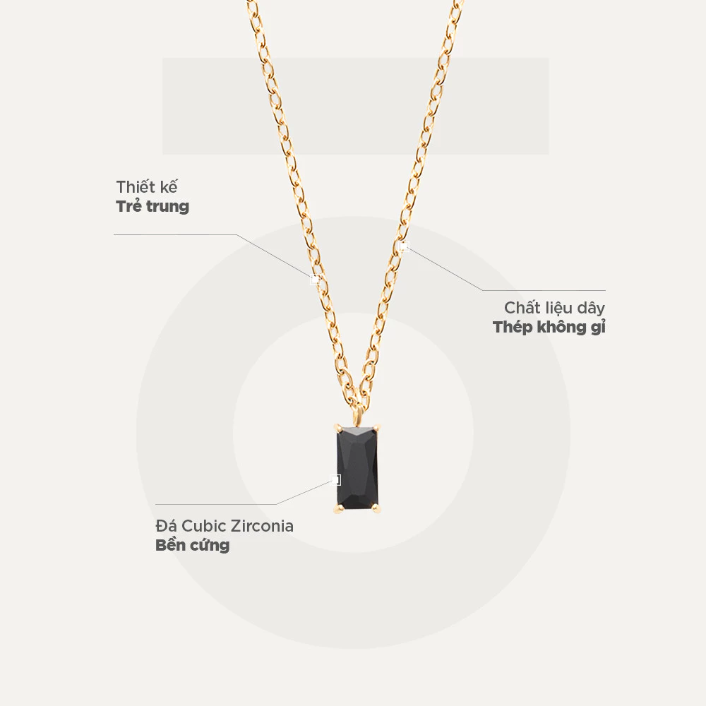 Bộ sưu tập vòng cổ nữ Curnon "Lumière" Collection - Trang Sức Phong Cách, Tinh Tế - Chất Liệu Thép Không Gỉ