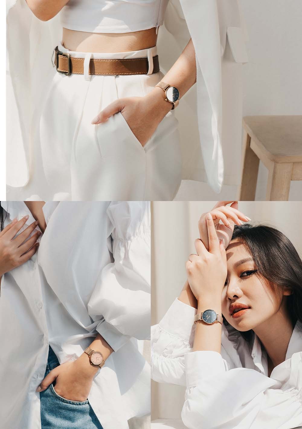 Bộ Sưu Tập Đồng Hồ Nữ Curnon Moraine - Hàng Chính Hãng - Thiết Kế Tối Giản, TInh Tế, Nữ Tính - Phù Hợp Mọi Phong Cách
