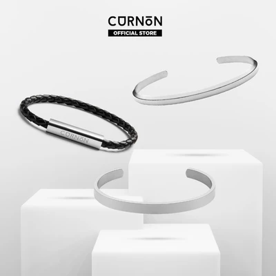 Bộ Sưu Tập Vòng Tay Cuff Curnon Nam - Thiết Kế Tối Giản, Tinh Tế - Phù Hợp Mọi Loại Trang Phục