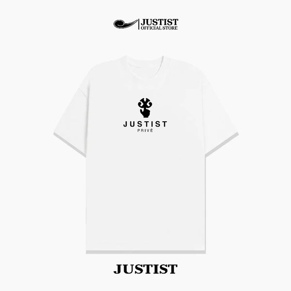 Áo thun Justist Localbrand Unisex PRIVE ngắn tay cổ tròn Sigature TSJT016