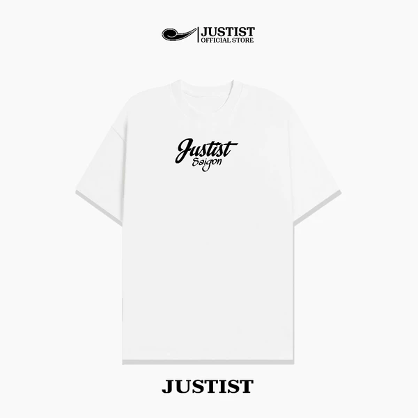 Áo thun Justist Localbrand Unisex SAIGON Tay Ngắn Chất Cotton TSJT093