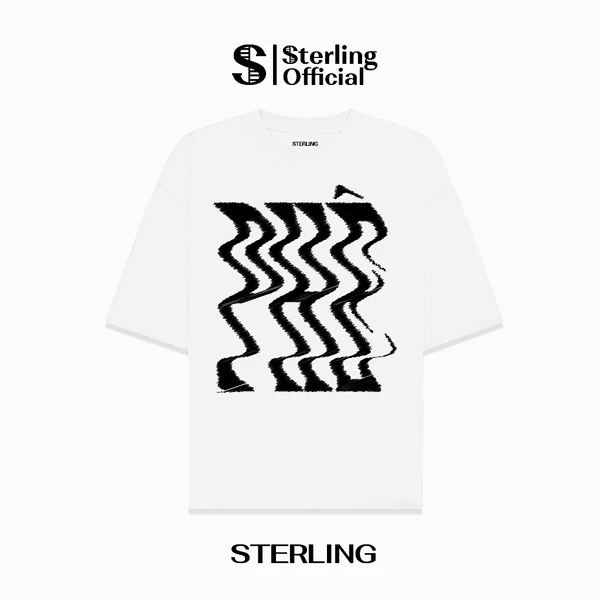 Áo thun Sterling Localbrand Unisex PHÊ Cổ Tròn Ngắn basic Tay Cotton TSST034
