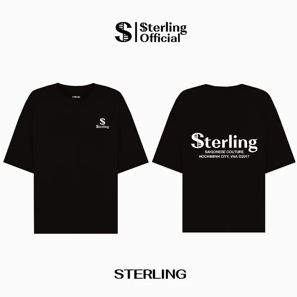 Áo thun Sterling Localbrand Unisex Tay Ngắn Chất Cotton TSST040