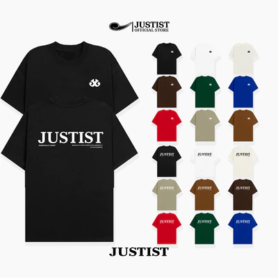 Áo thun Justist Localbrand Unisex Basic Tay Ngắn Cổ Tròn TSJT086