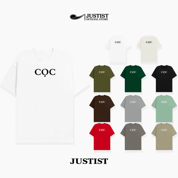 Áo thun Justist Localbrand Unisex CỌC form unisex chất cotton TSJT110