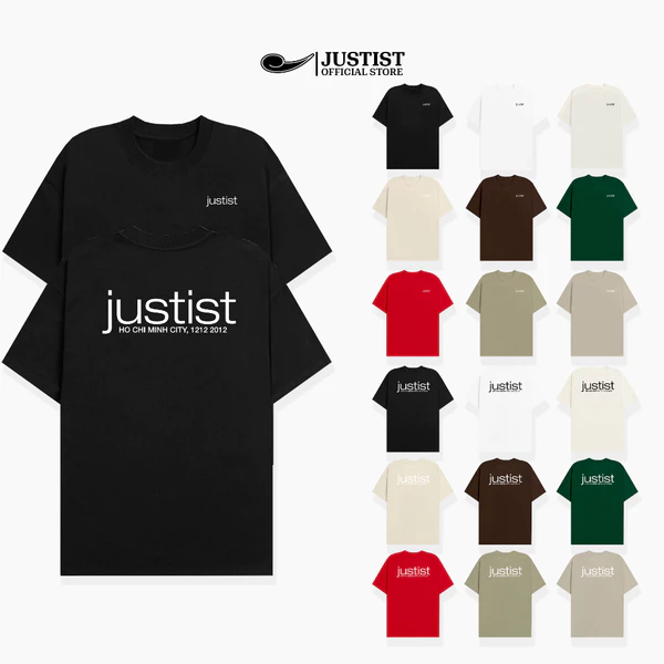 Áo thun Justist Localbrand Unisex JUSTIST HERITAGE Ngắn Chất Cotton TSJT119