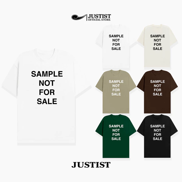 Áo thun Justist Localbrand SAMPLE NOT FOR SALE Unisex basic form unisex chất cotton TSJT116
