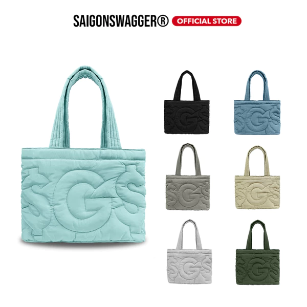 Túi Tote Phao Túi Đeo Vai Chần Bông SAIGONSWAGGER ® HUED PUFFER TOTE BAG Túi Xách