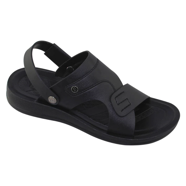 Sandal đế bằng nam Bita's SUM.117 (Đen + Nâu + Vàng bò)