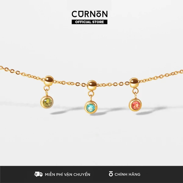 Vòng cổ/Vòng tay đính Charm Birthstone - Trang Sức, Phụ Kiện Thời Trang Sáng Tạo