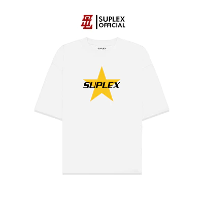 Áo thun SUPLEX Localbrand Unisex STAR Tay Ngắn Chất Cotton TSSL070