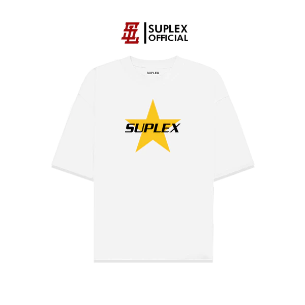 Áo thun SUPLEX Localbrand Unisex STAR Tay Ngắn Chất Cotton TSSL070