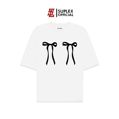 Áo thun SUPLEX Localbrand Unisex RIBBON Tay Ngắn Chất Cotton TSSL072