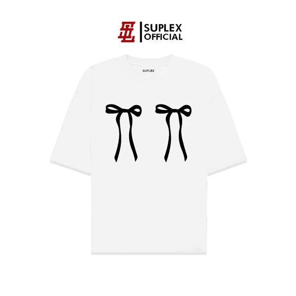 Áo thun SUPLEX Localbrand Unisex RIBBON Tay Ngắn Chất Cotton TSSL072