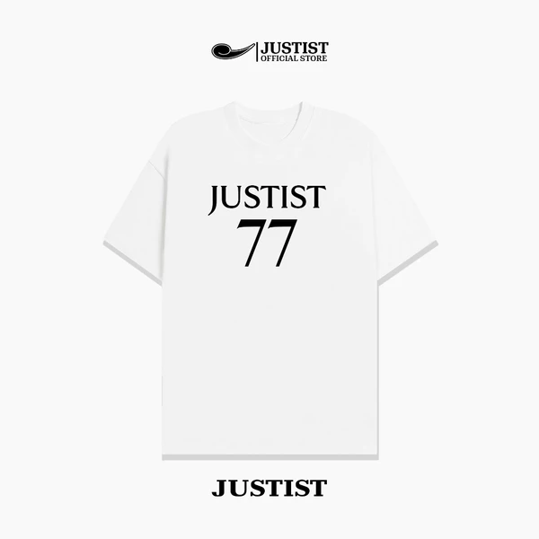 Áo thun Justist Localbrand Unisex form rộng 77 Ngắn Tay Cổ Tròn TSJT020