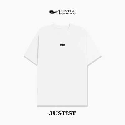 Áo thun Justist Localbrand Unisex Cổ Tròn ALO Hình In Basic TEE TSJT023