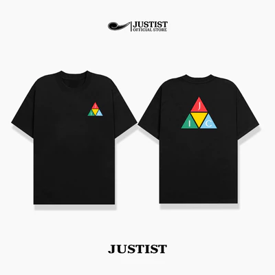 Áo thun Justist Localbrand Unisex TRIANGLE Ngắn Chất Cotton TSJT124