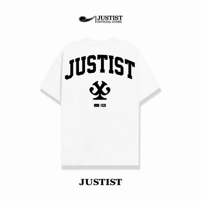 Áo thun Nam Nữ Unisex JUSTIST Painting chất cotton form oversize basic TSJT058